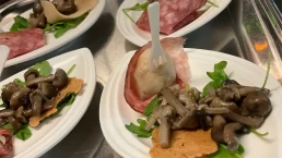 piatto porcini pepita del piave