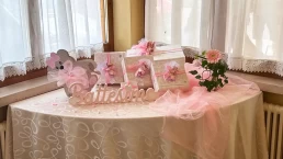 tavolo regali battesimo