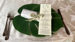 sottopiatto decorazione matrimonio